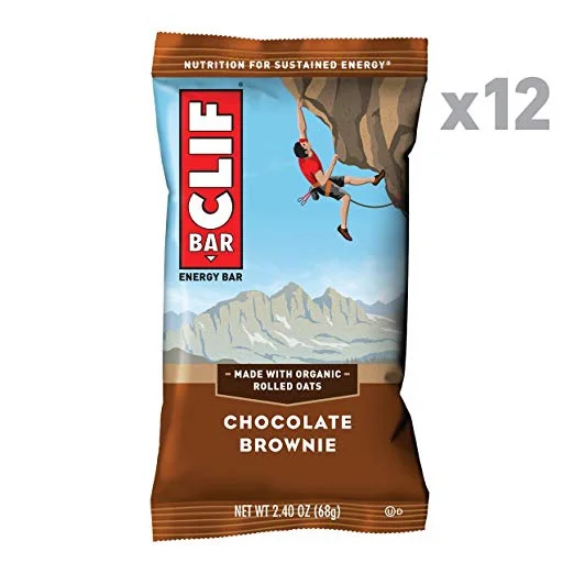CLIF BAR - PROTEIN BAR - CHOCOLATE BROWNIE (12 COUNT) FOR $5.09