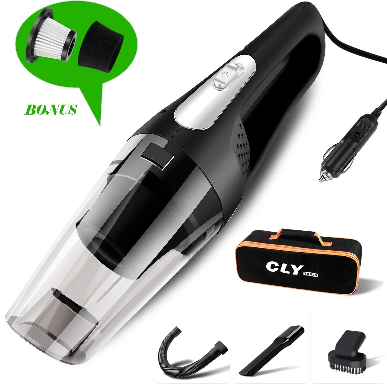 HIGH POWER HANDHELD CAR VACUUM FOR $16.00
