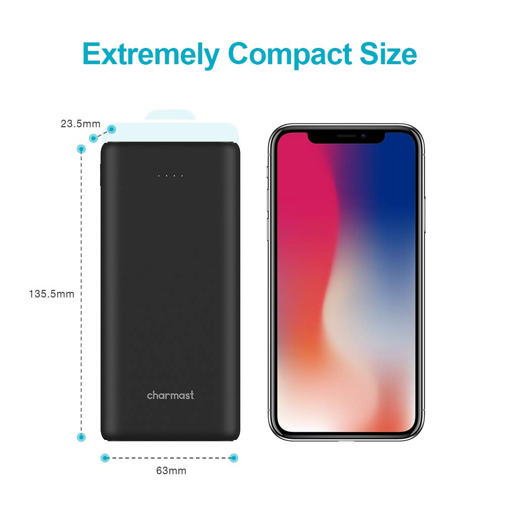 COMPACT 20,800MAH PORTABLE POWER BANK CHARGER FOR $24.99