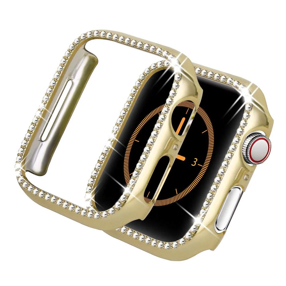 BLING CRYSTAL APPLE WATCH CASE FOR $5.49
