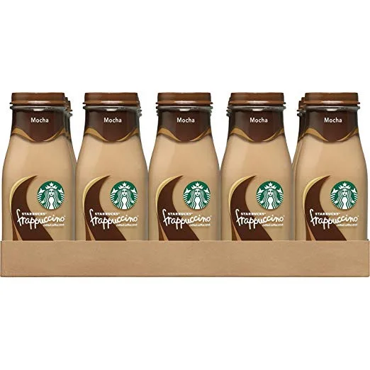 15 GLASS BOTTLES - STARBUCKS MOCHA FRAPPUCCINO FOR $15.31