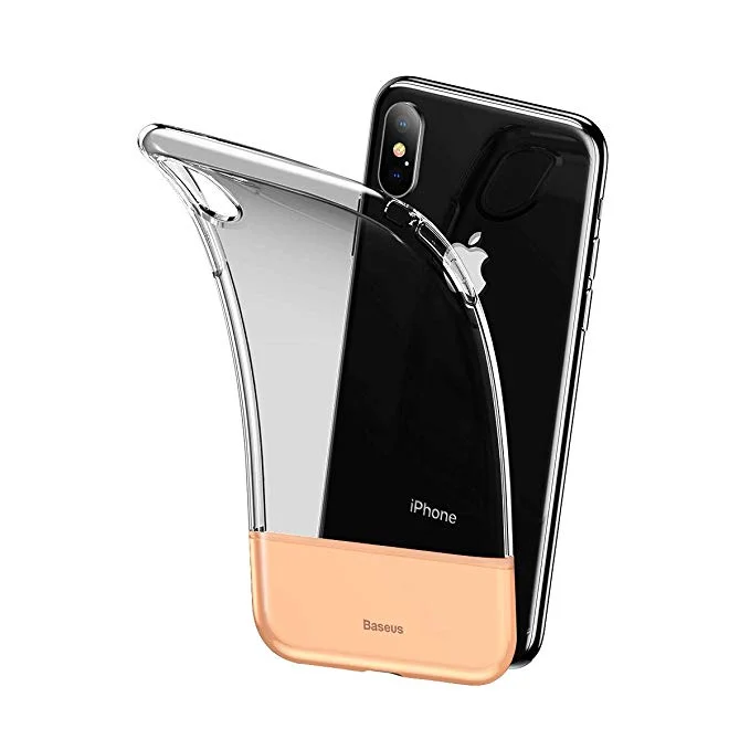 IPHONE X SHOCK-ABSORPTION CLEAR CASE FOR $3.90