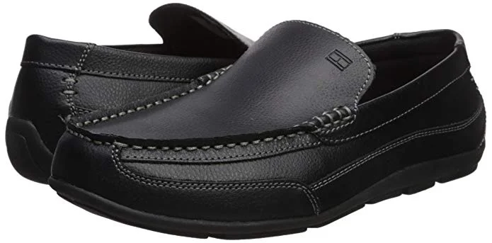 TOMMY HILFIGER MENS DATHAN BOAT SHOES STARTING AT $27.42