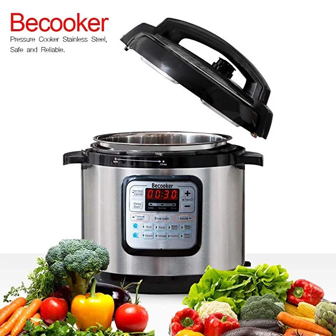 6-QUART 5-IN-1 PROGRAMMABLE PRESSURE COOKER FOR $44.99
