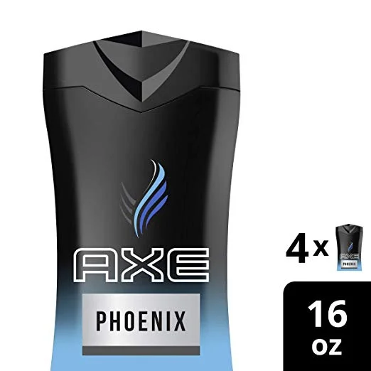 4 PACK OF AXE PHOENIX BODY WASH FOR $11.20