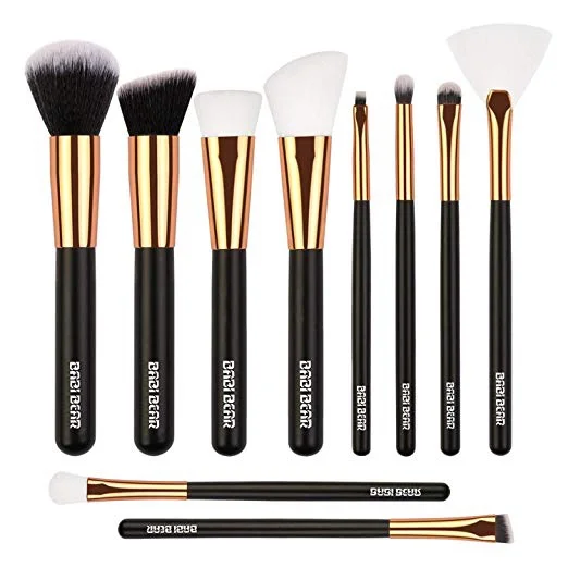 10-PIECE MAKEUP BRUSH SET FOR $5.99