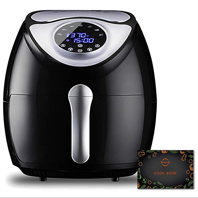 5.8-QUART XL AIR FRYER WITH COOKBOOK FOR $52.79