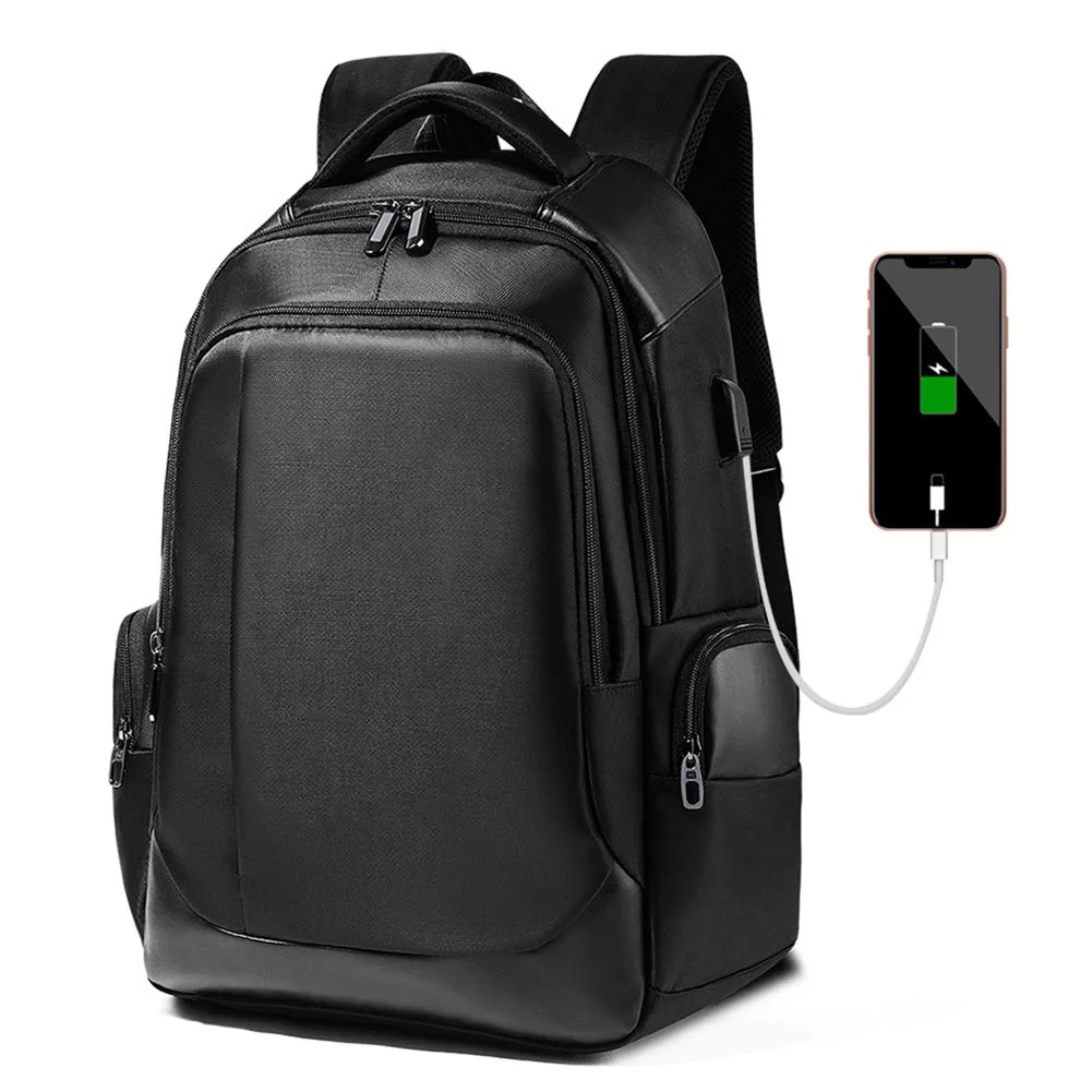 WATERPROOF LAPTOP BACKPACK WITH USB CHARGING PORT FOR $11.99