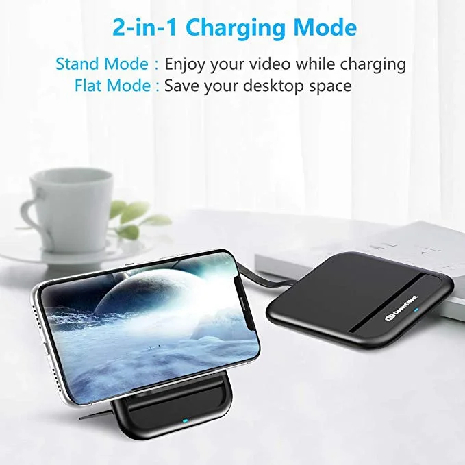 QI WIRELESS CHARGING STAND FOR $9.00