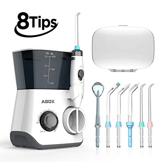 WATER FLOSSER WITH 8 MULTIFUNCTIONAL TIPS FOR $29.98