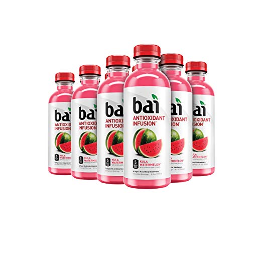 12 PACK OF KULA WATERMELON BAI FLAVORED WATER FOR $12.98