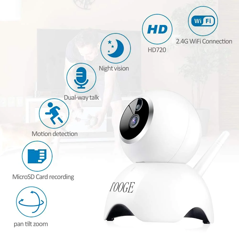 INDOOR WIFI PET CAMERA FOR $16.79