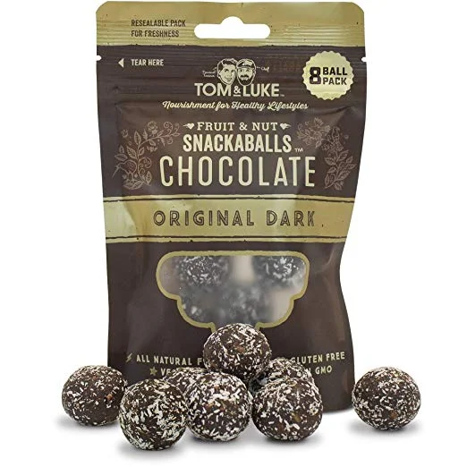 6 PACKS OF TOM &amp; LUKE CHOCOLATE SNACK BALLS FOR $8.99