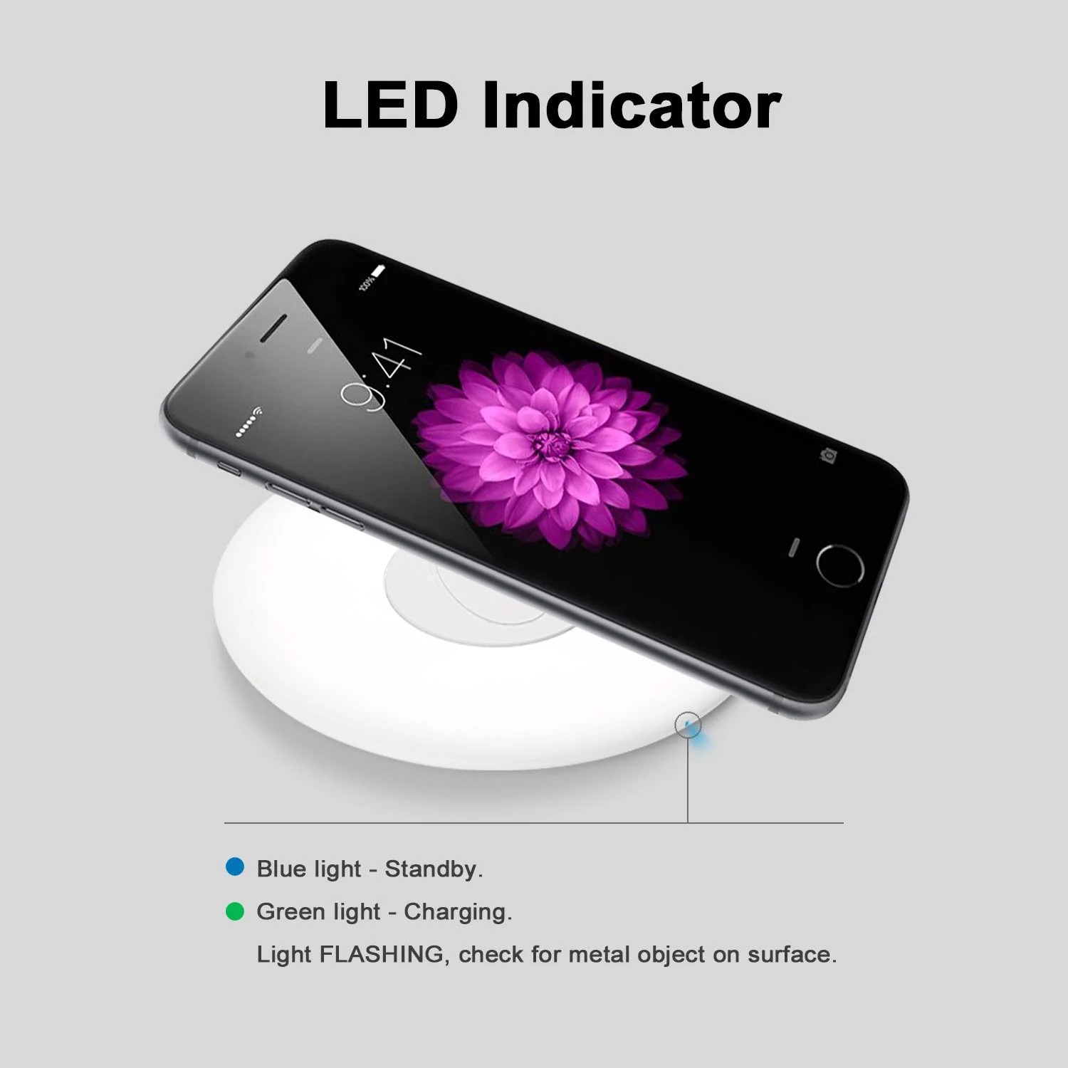 QI WIRELESS CHARGING PAD FOR $6.79