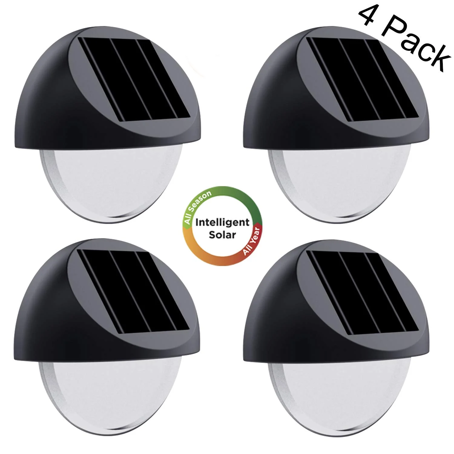 4 PACK OF SOLAR DECK LIGHTS FOR $12.59