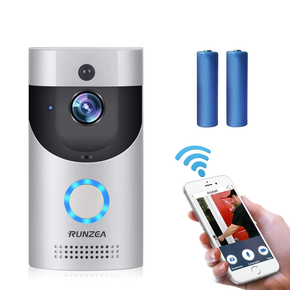WIRELESS SMART DOORBELL FOR $32.44