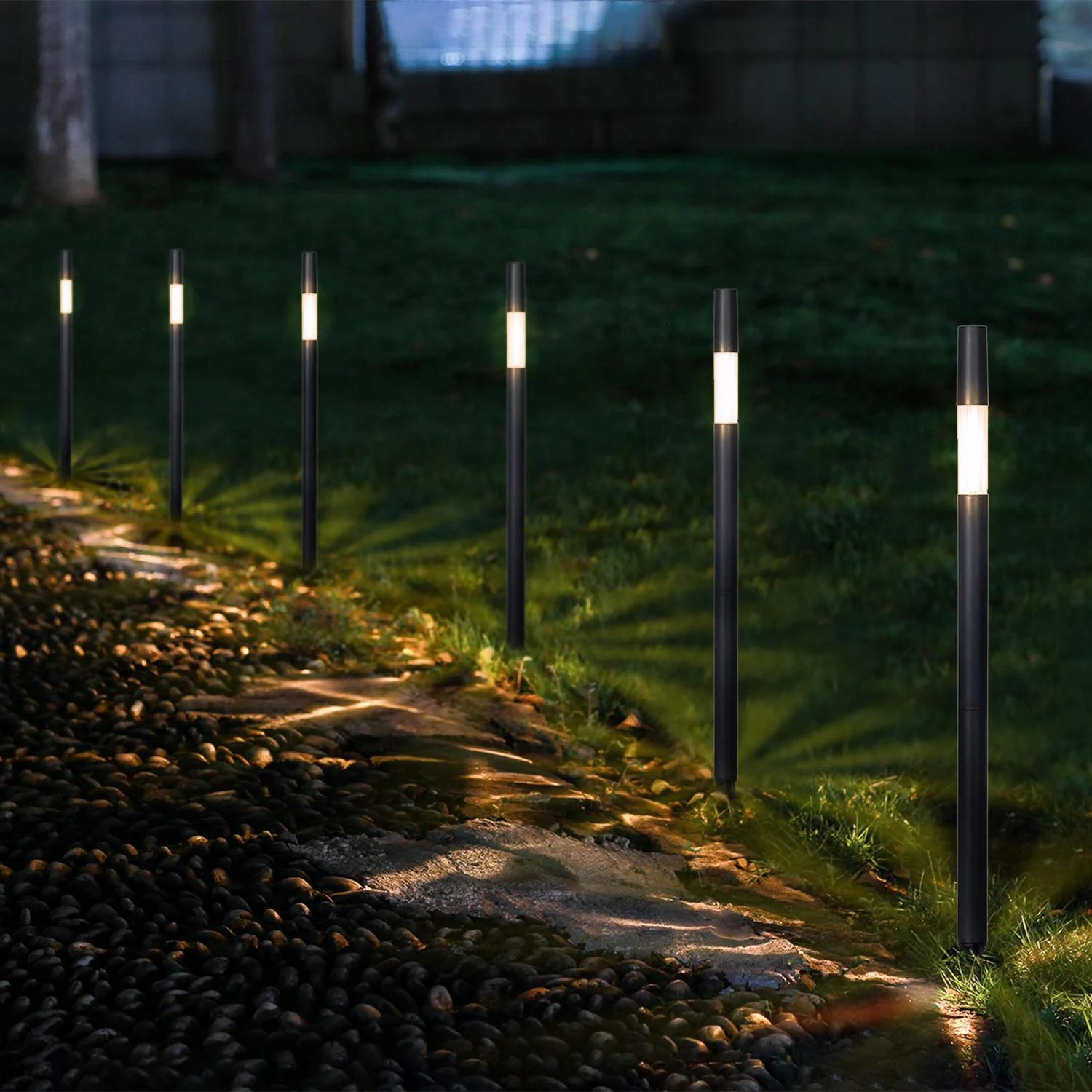 8 PACK OF LED OUTDOOR SOLAR LIGHTS FOR $16.19