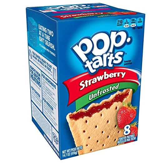 UNFROSTED STRAWBERRY POP-TARTS FOR $1.99