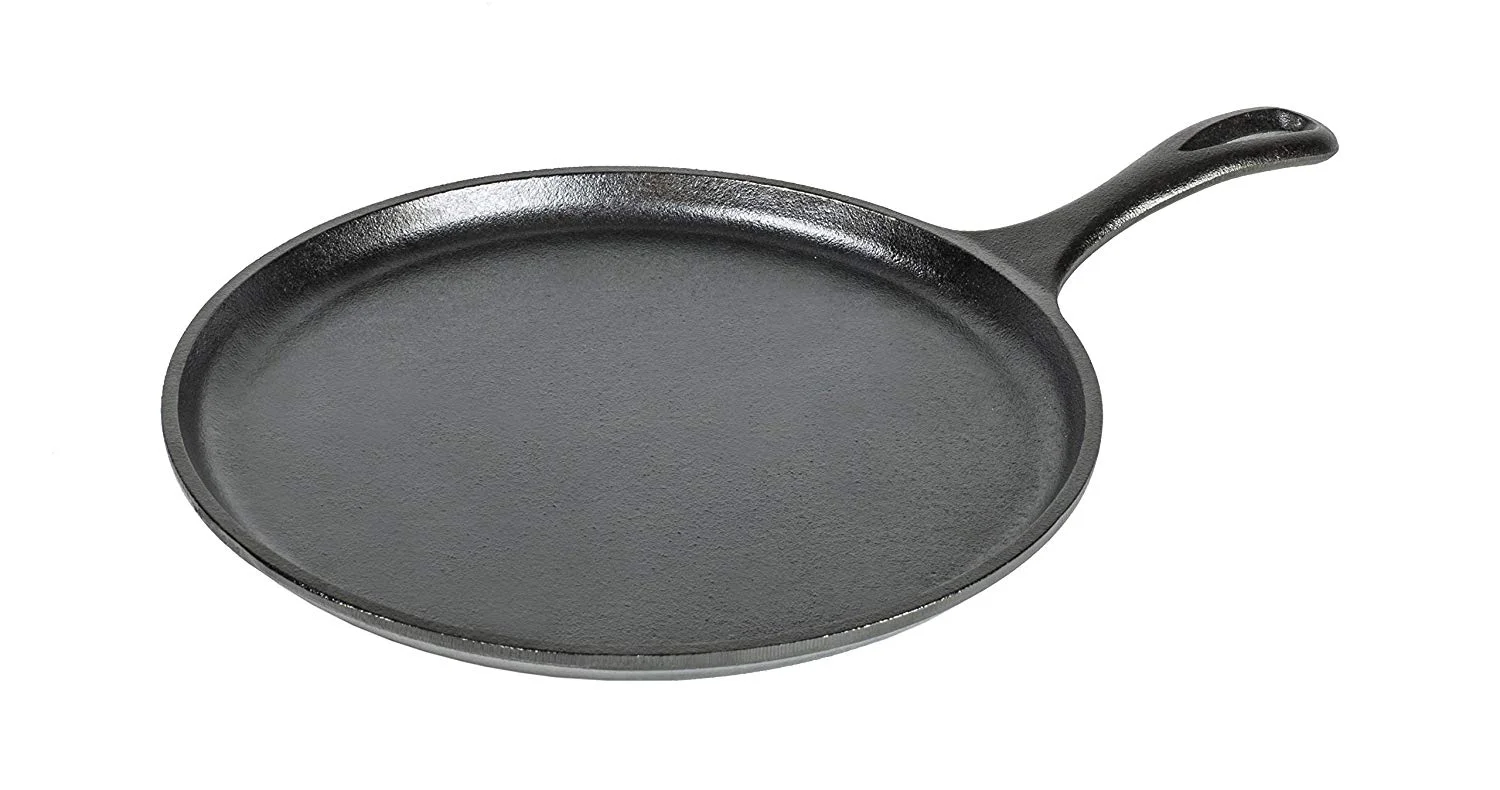 10.5-INCH CAST IRON GRIDDLE FOR $13.15