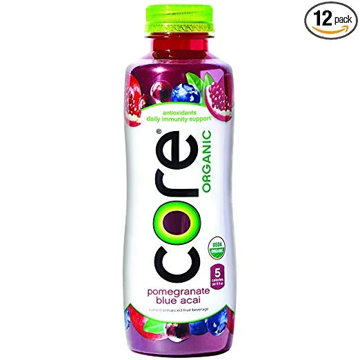 12 PACK OF POMEGRANATE BLUE ACAI CORE ORGANIC FRUIT INFUSED FLAVORED WATER&nbsp;FOR $11.59