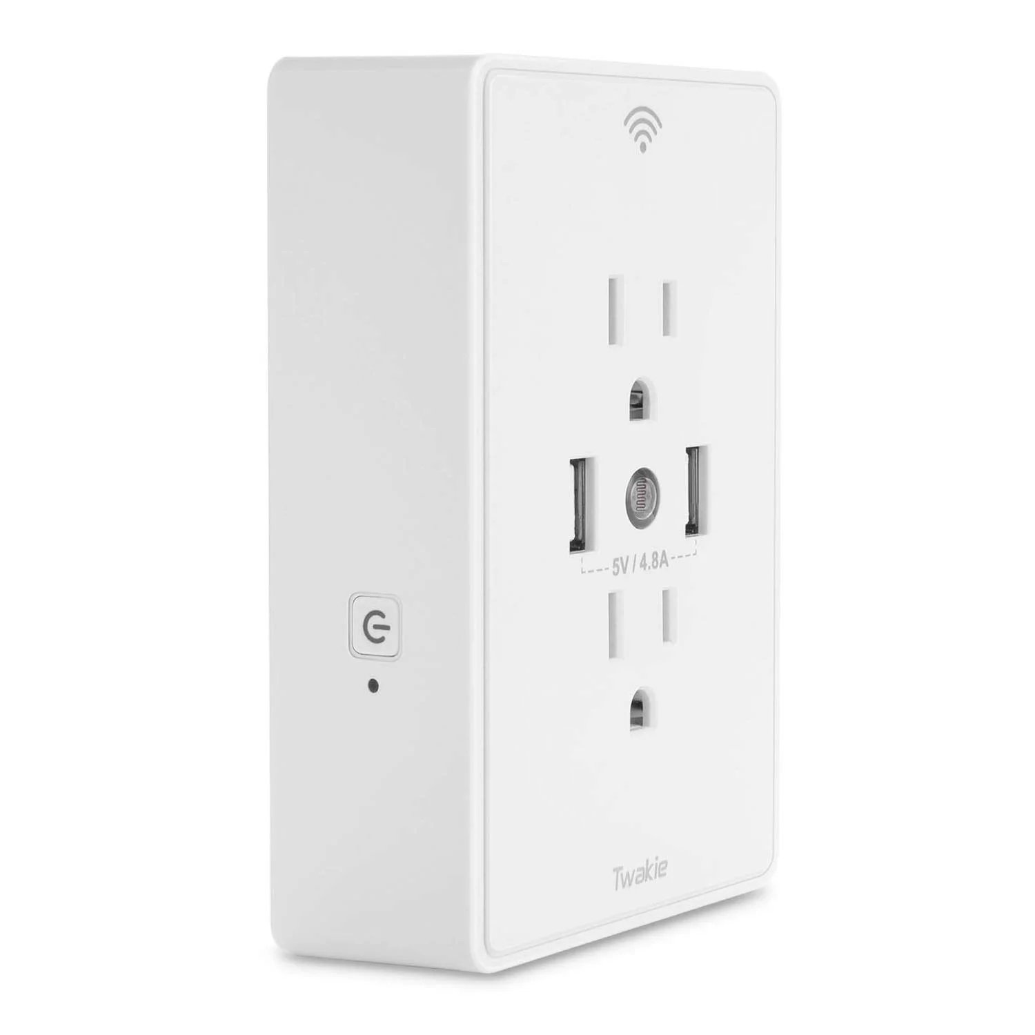 SMART WI-FI PLUG WITH 2-AC OUTLETS AND DUAL USB PORTS FOR $4.80