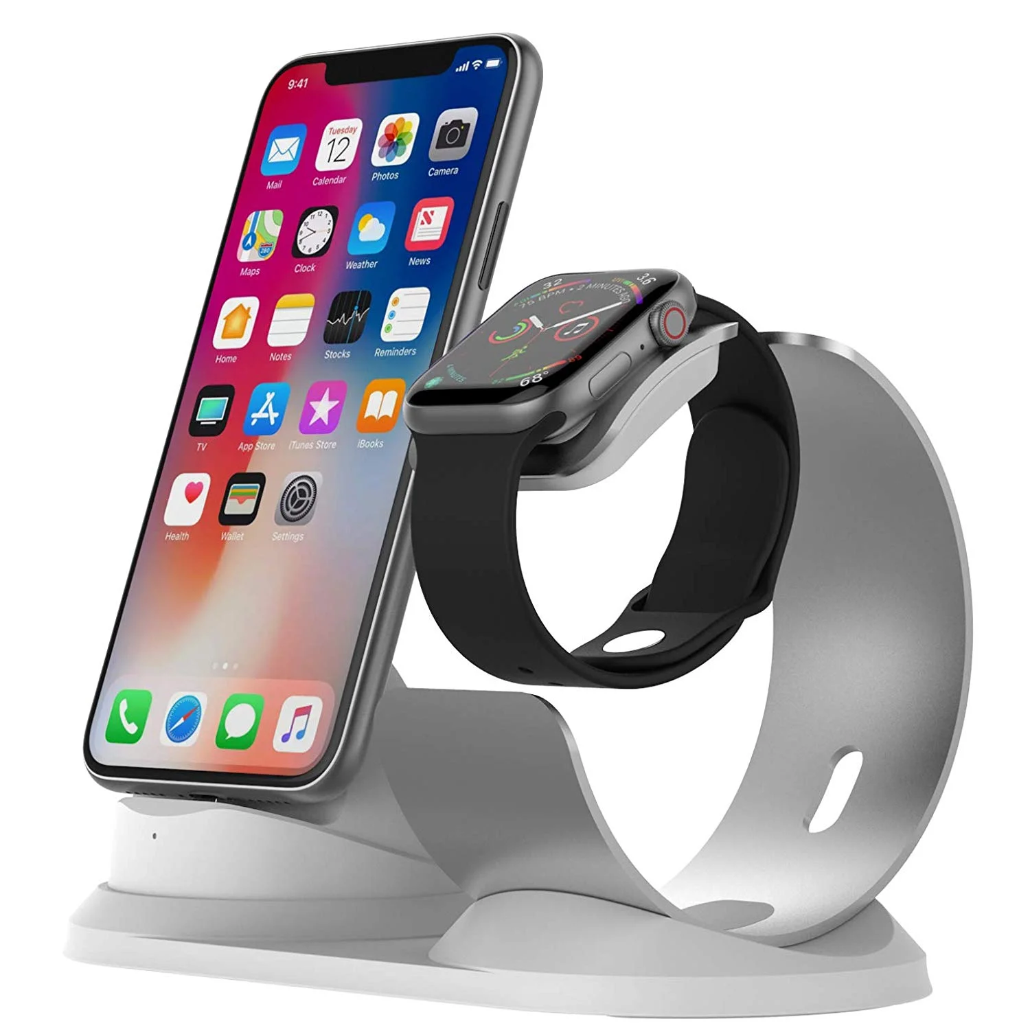 2-IN-1 CHARGING DOCK FOR APPLE DEVICES FOR $12.99