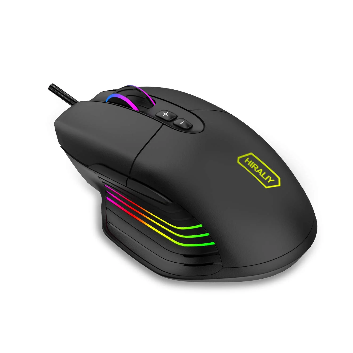 FPS RGB GAMING MOUSE WITH 10,000 DPI ADJUSTABLE 7 PROGRAMMABLE BUTTONS FOR $8.80