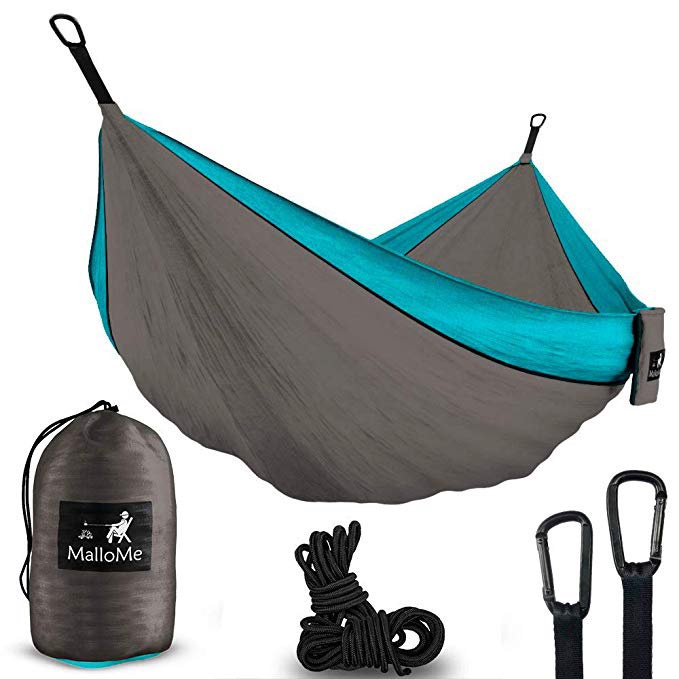 SINGLE PERSON DOUBLE TREE PORTABLE HAMMOCK FOR $16.99
