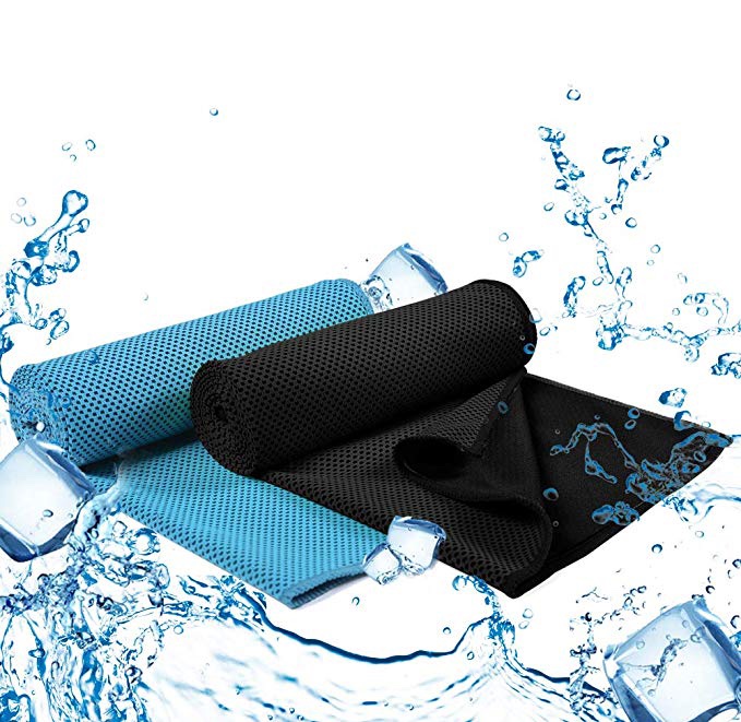 2 PACK OF COOLING SPORTS TOWELS FOR $6.48