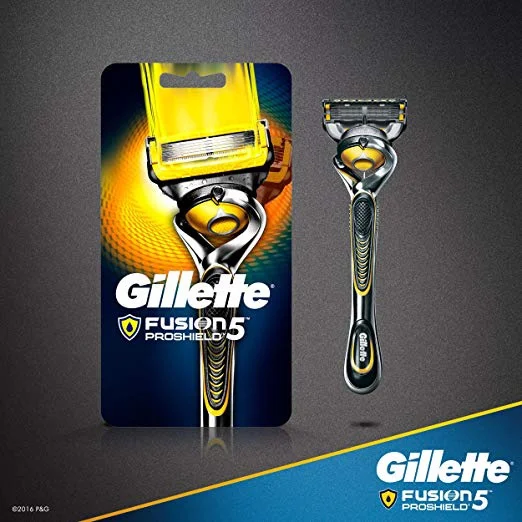 GILLETTE FUSHION5 PROSHIELD MENS RAZOR WITH 1 BLADE REFILL FOR $4.99