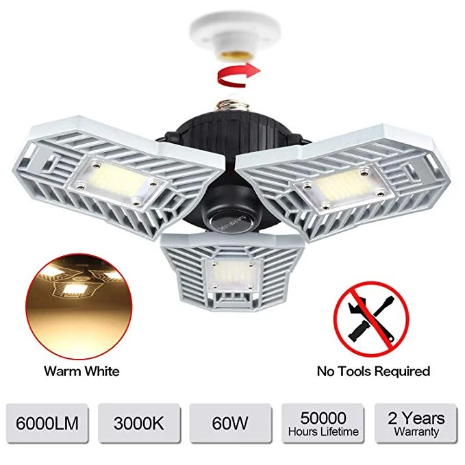 60W GARAGE CEILING LED LIGHT FOR $23.99