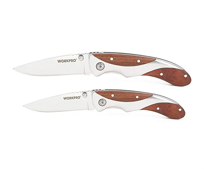 2 PACK OF FOLDING POCKET KNIVES FOR $6.00