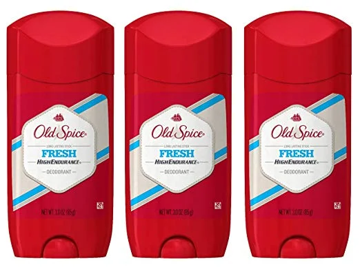3 PACK OF OLD SPICE HIGH ENDURANCE DEODORANT FOR $3.49