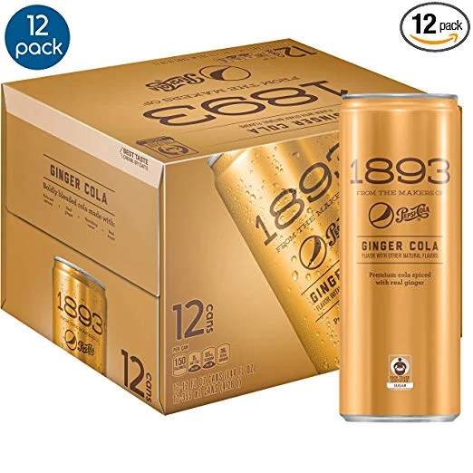 12 PACK OF GINGER PEPSI-COLA 1893&nbsp;FOR $12.82