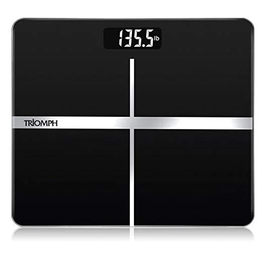 DIGITAL BODY WEIGHT BATHROOM SCALE WITH BACKLIT DISPLAY FOR $13.57