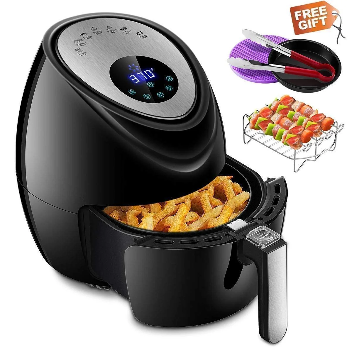 3.8QT DIGITAL AIR FRYER FOR $55.99