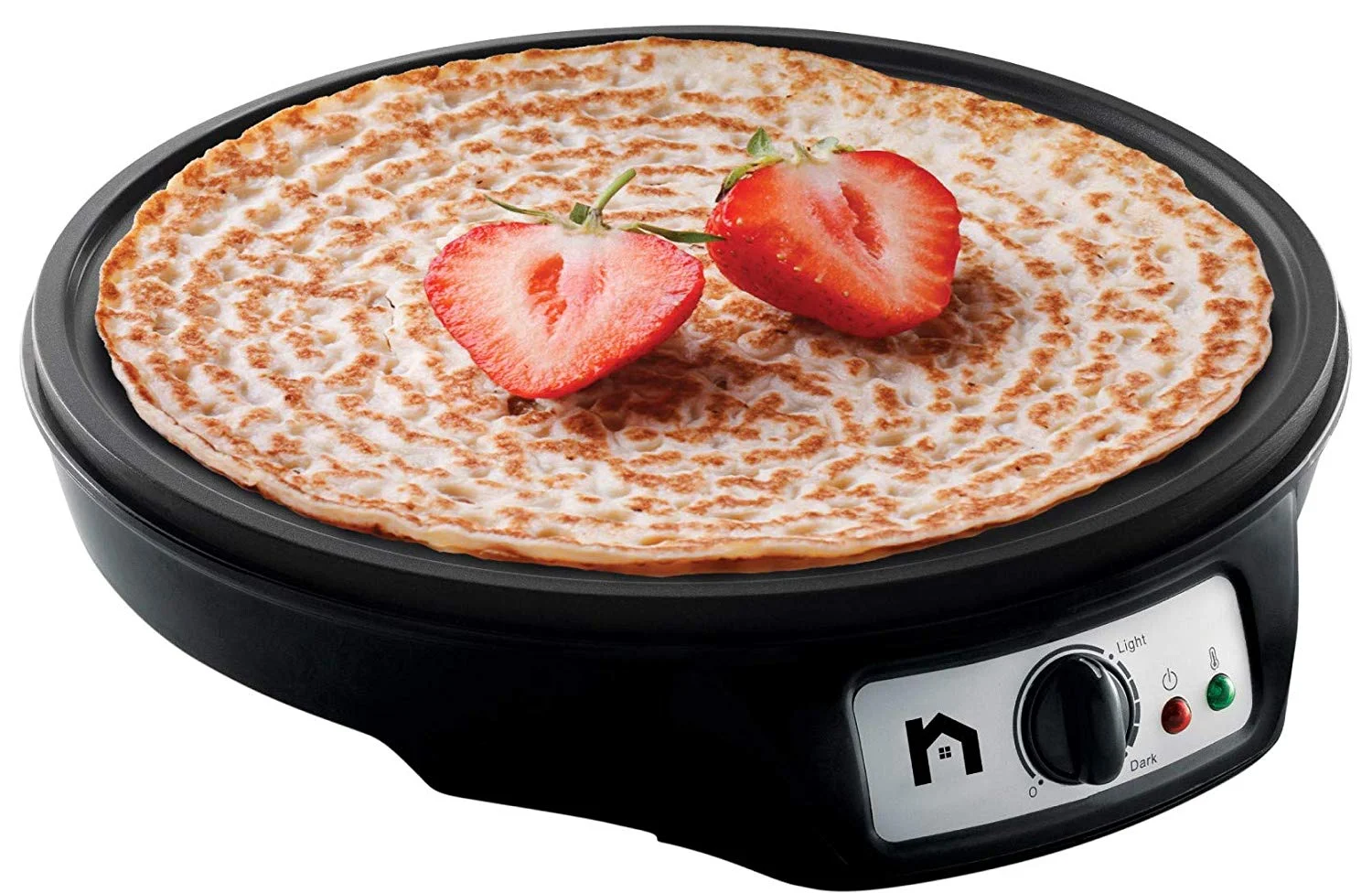 12-INCH ELECTRIC GRIDDLE &amp; CREPE W/PRECISE TEMPERATURE CONTROL FOR $20.99