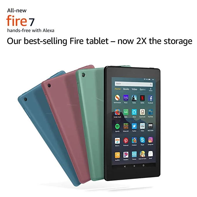AMAZON FIRE 7 16GB TABLET FOR $29.99