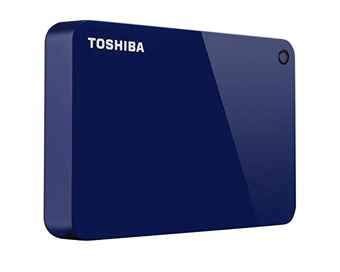 TOSHIBA CANVIO ADVANCED 4TB PORTABLE EXTERNAL HARD DRIVE FOR $76.99