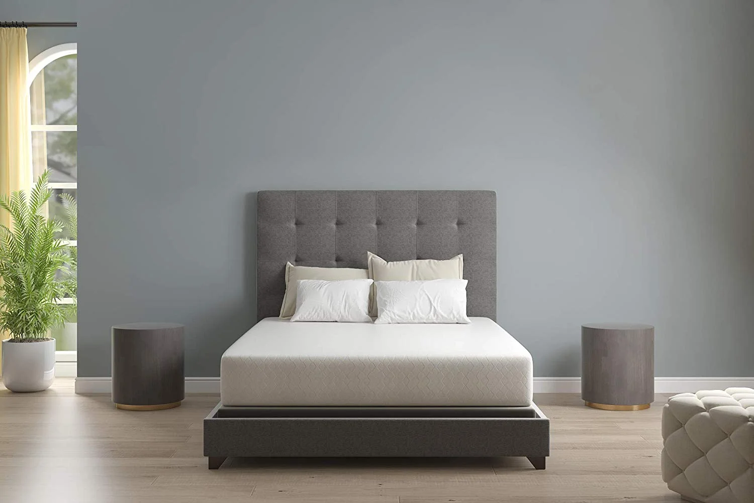 ASHLEY FURNITURE SIGNATURE DESIGN - 10 INCH CHIME EXPRESS MEMORY FOAM QUEEN MATTRESS FOR $139.99