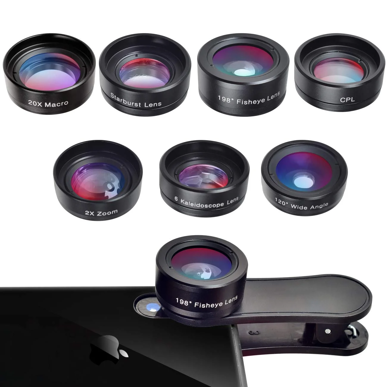 7-IN-1 CELL PHONE LENS KIT FOR $13.49