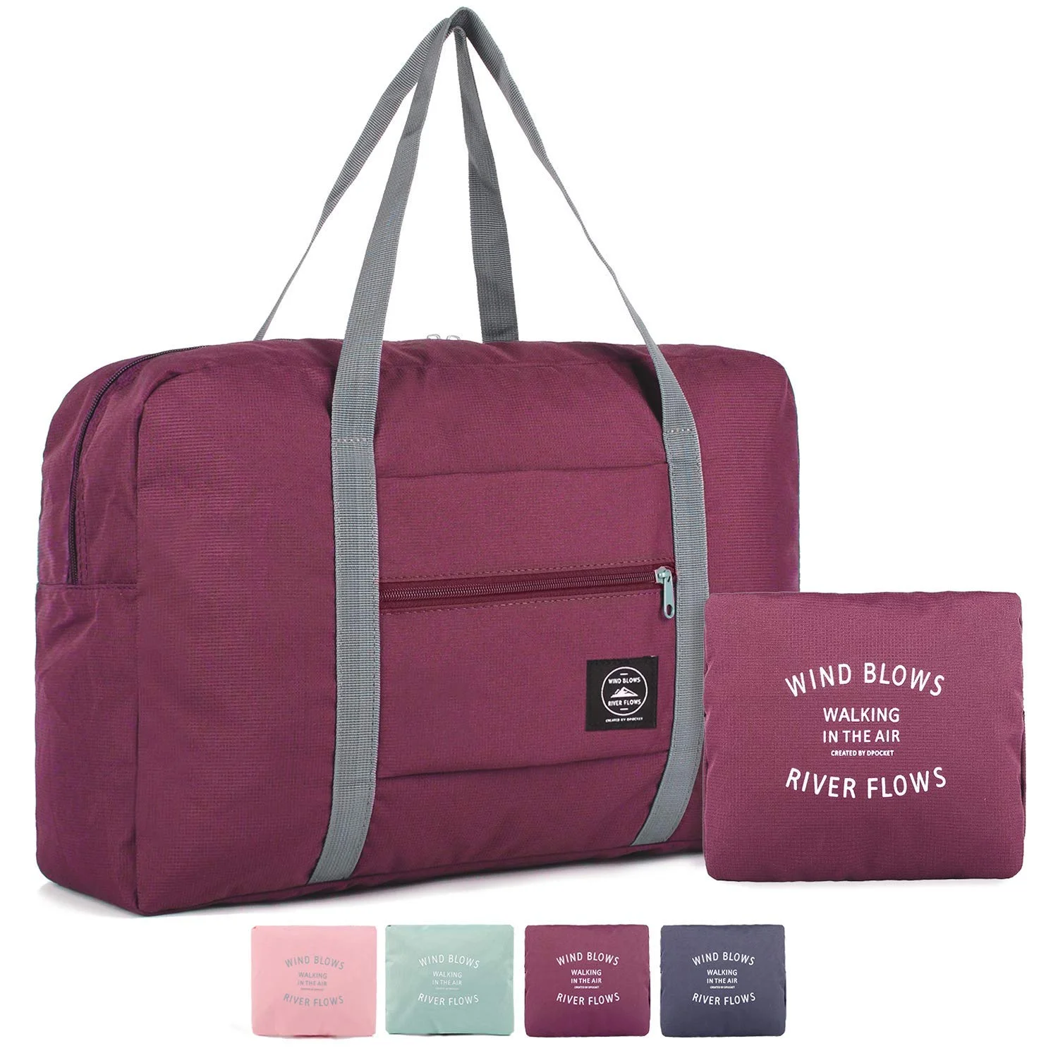 FOLDABLE TRAVEL DUFFLE BAG FOR $6.43