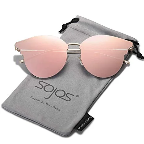 WOMENS FASHION FLAT LENS SUNGLASSES FOR $6.00
