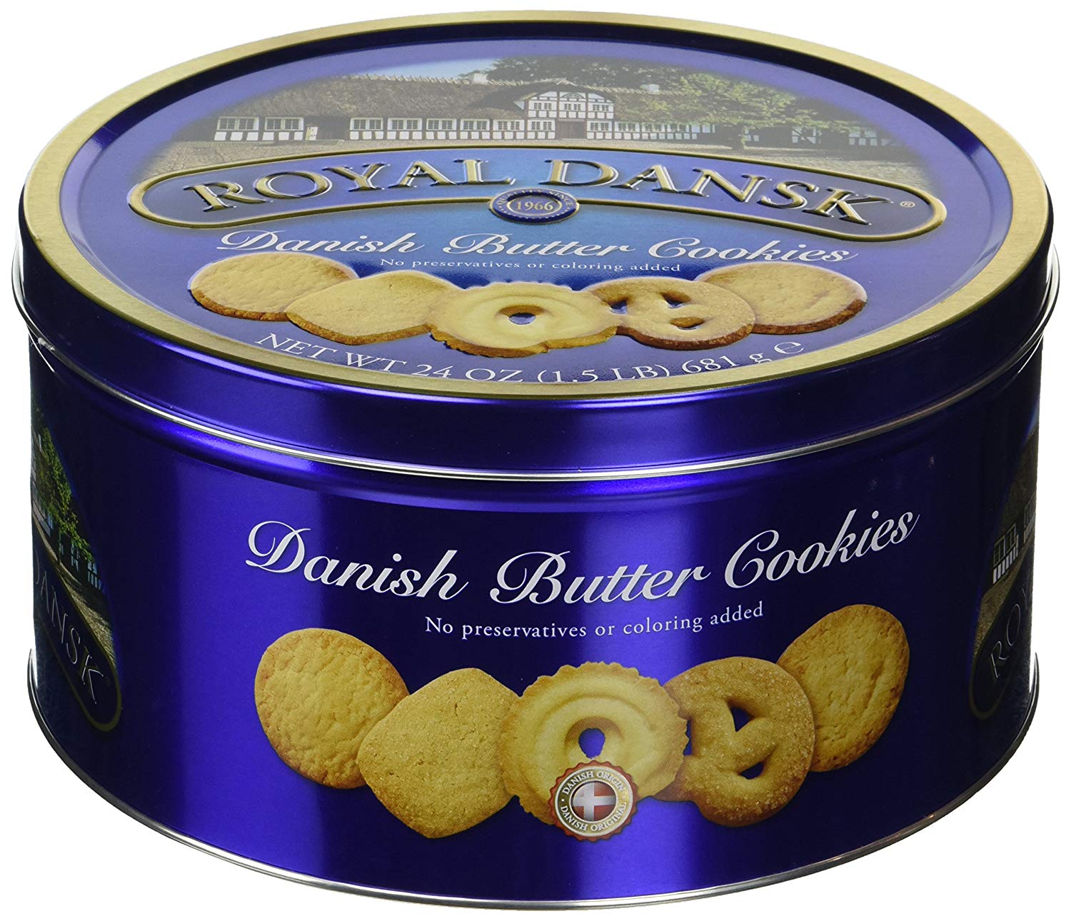 1.5-POUNDS OF ROYAL DANSK DANISH BUTTER COOKIES FOR $5.56