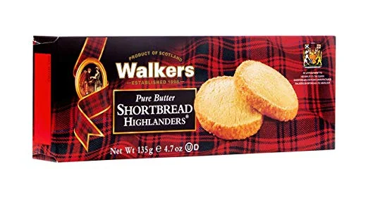 WALKERS SHORTBREAD HIGHLANDERS, TRADITIONAL PURE BUTTER SHORTBREAD COOKIES FOR $2.99