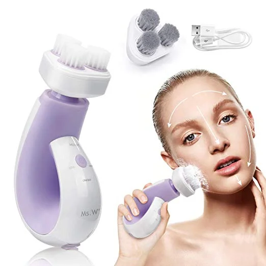 3-ROTATING HEAD FACIAL CLEANING BRUSH FOR $11.10