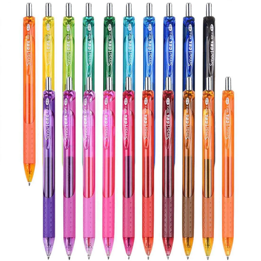 40 PACK OF ASSORTED COLOR GEL PENS FOR $7.99