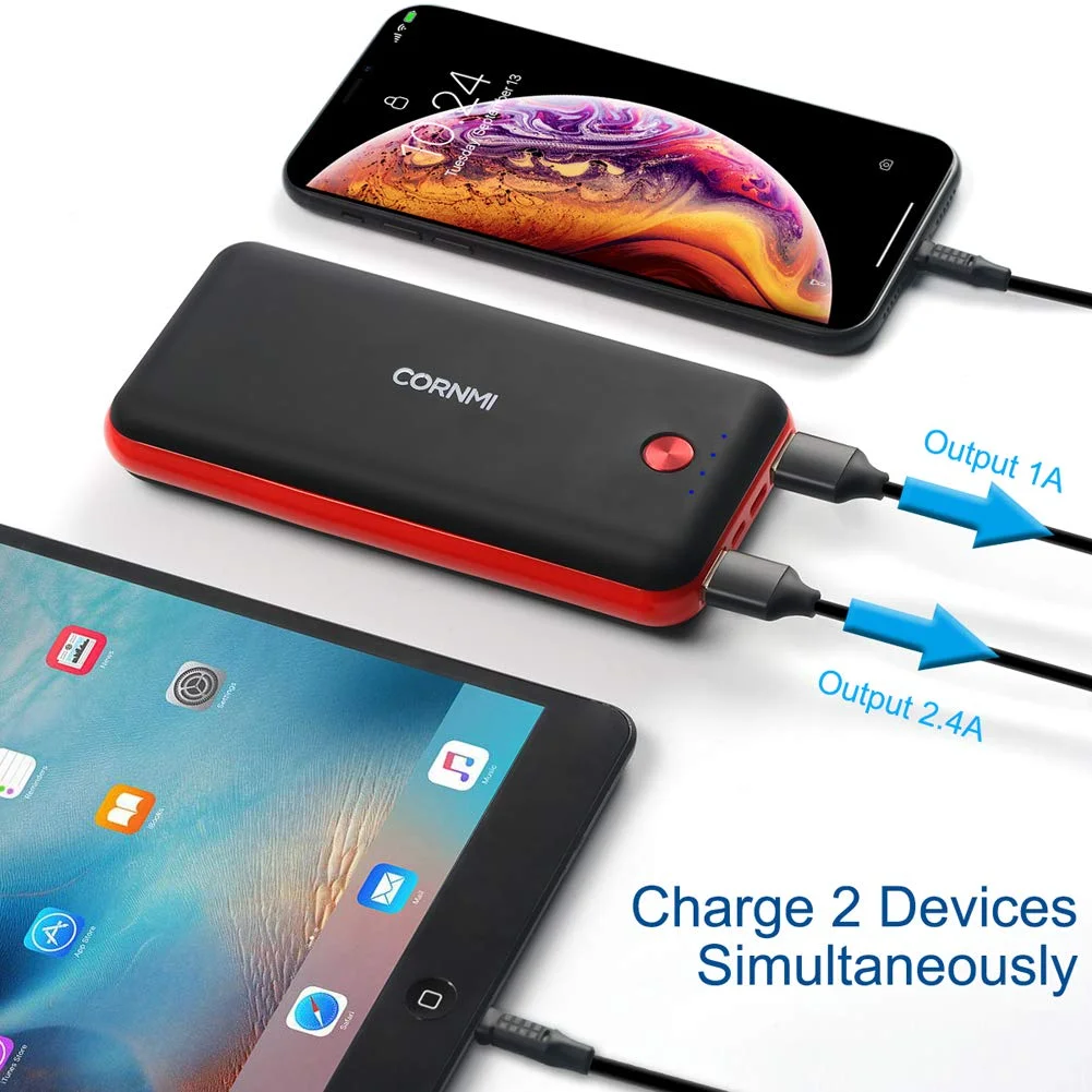 20,000MAH PORTABLE POWER BANK CHARGER FOR $16.49