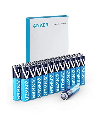 24 PACK OF ANKER ALKALINE LONG-LASTING TRIPLE A BATTERIES FOR $6.64