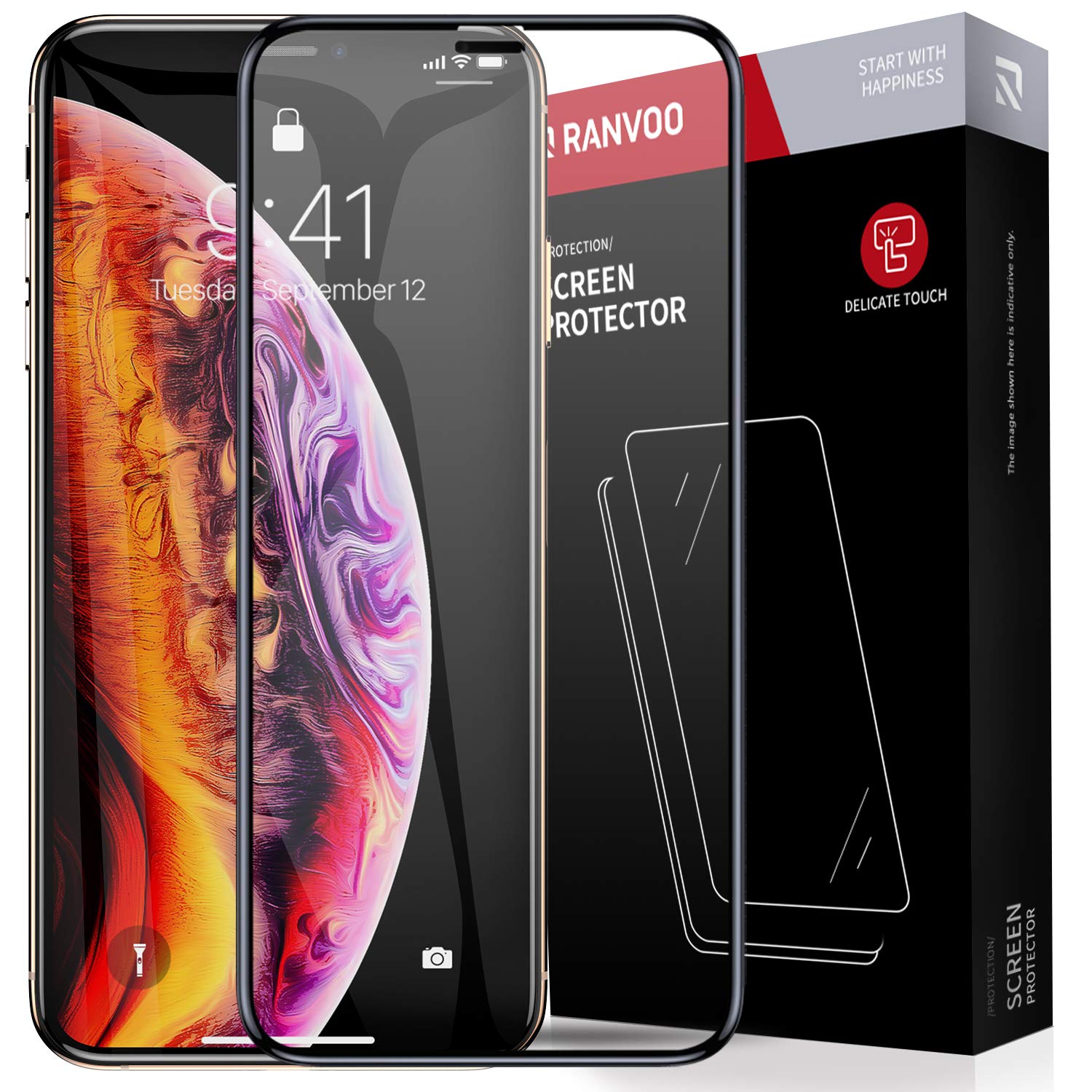 IPHONE XS TEMPERED GLASS SCREEN PROTECTOR FOR $2.99